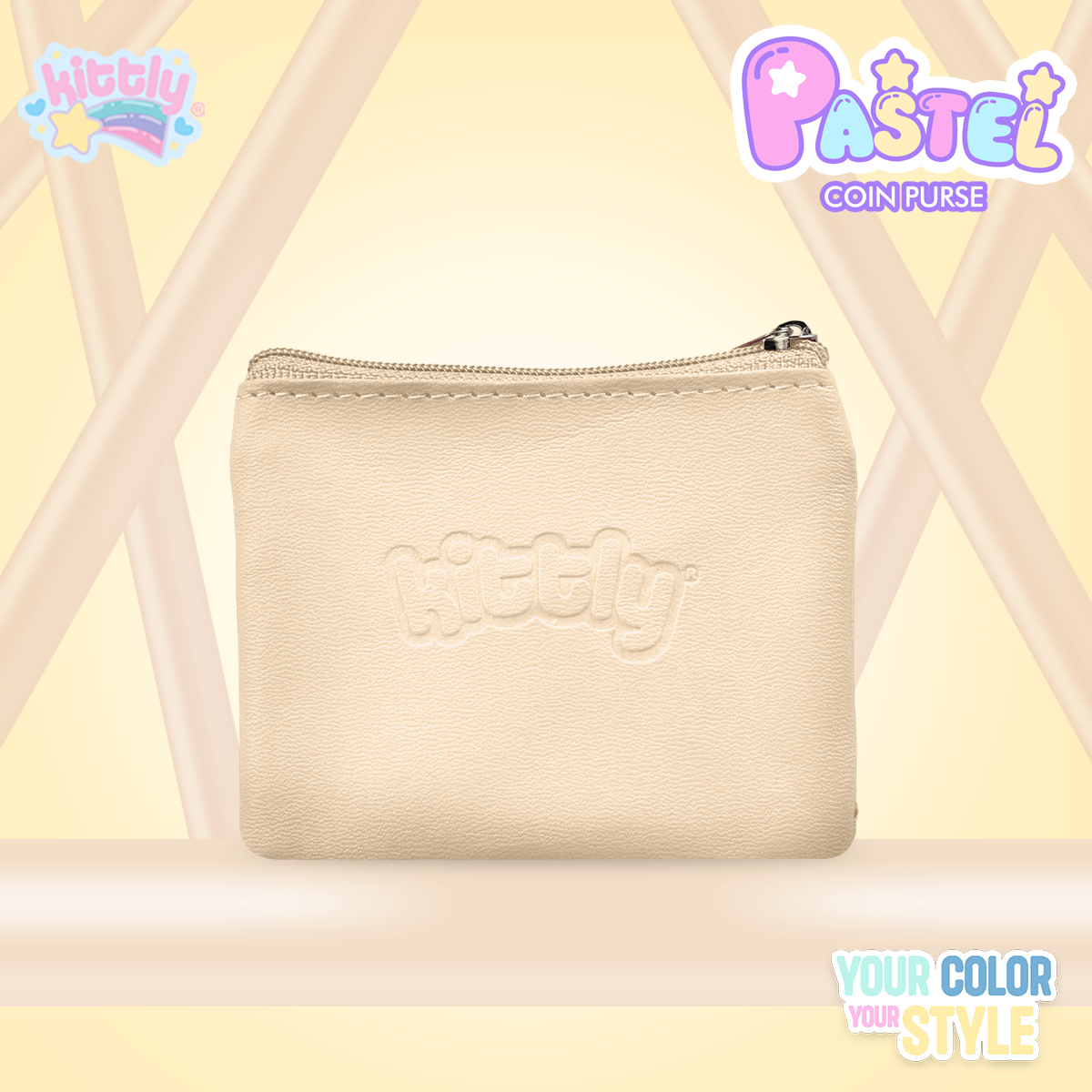 Kittly Pastel Coin Purse