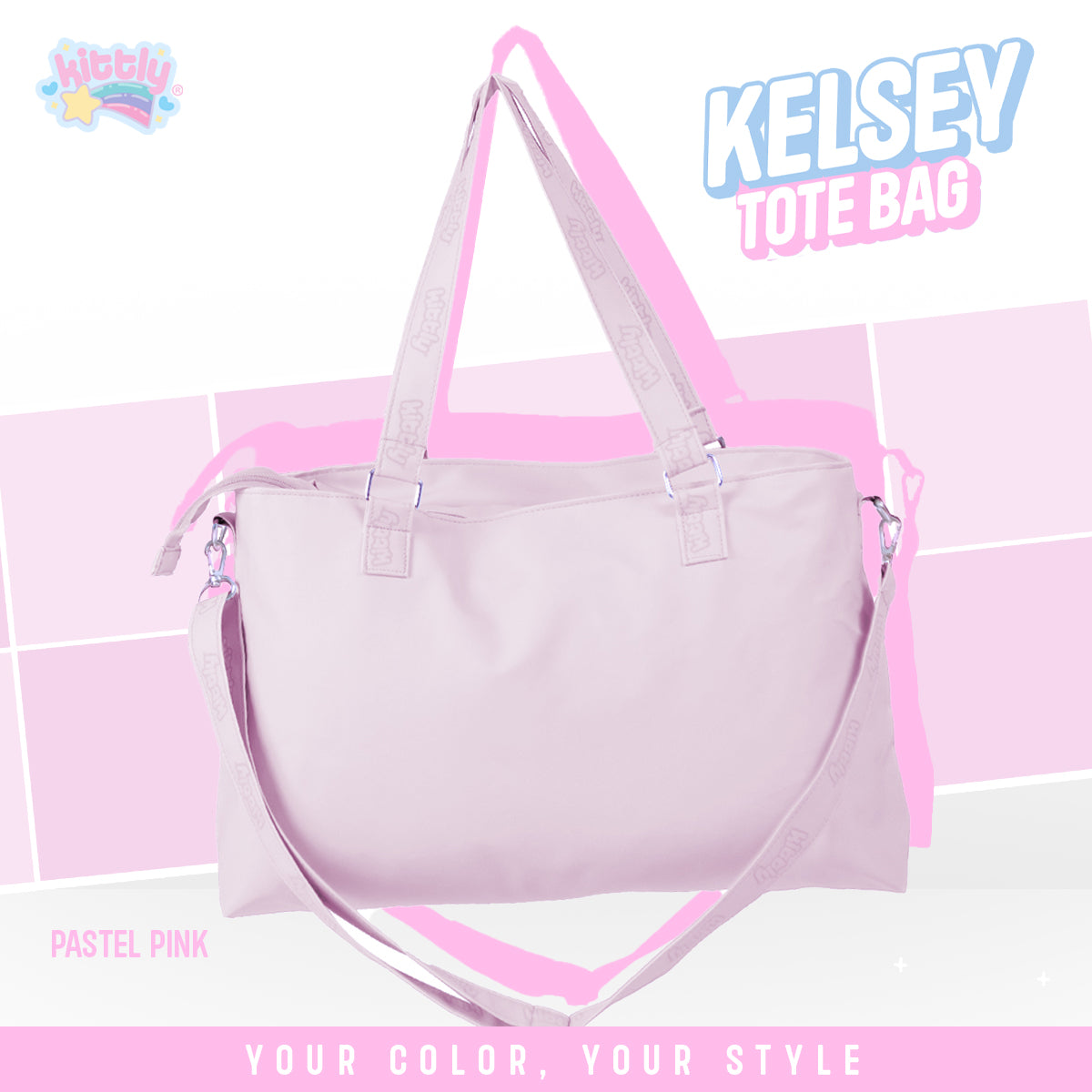 Kittly Kelsey Tote Bag