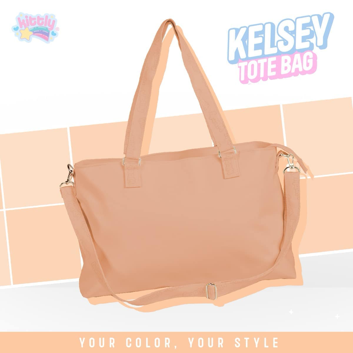 Kittly Kelsey Tote Bag