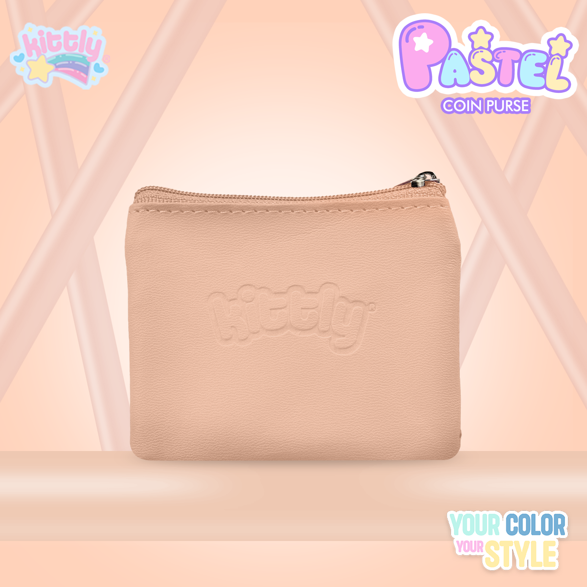 Kittly Pastel Coin Purse