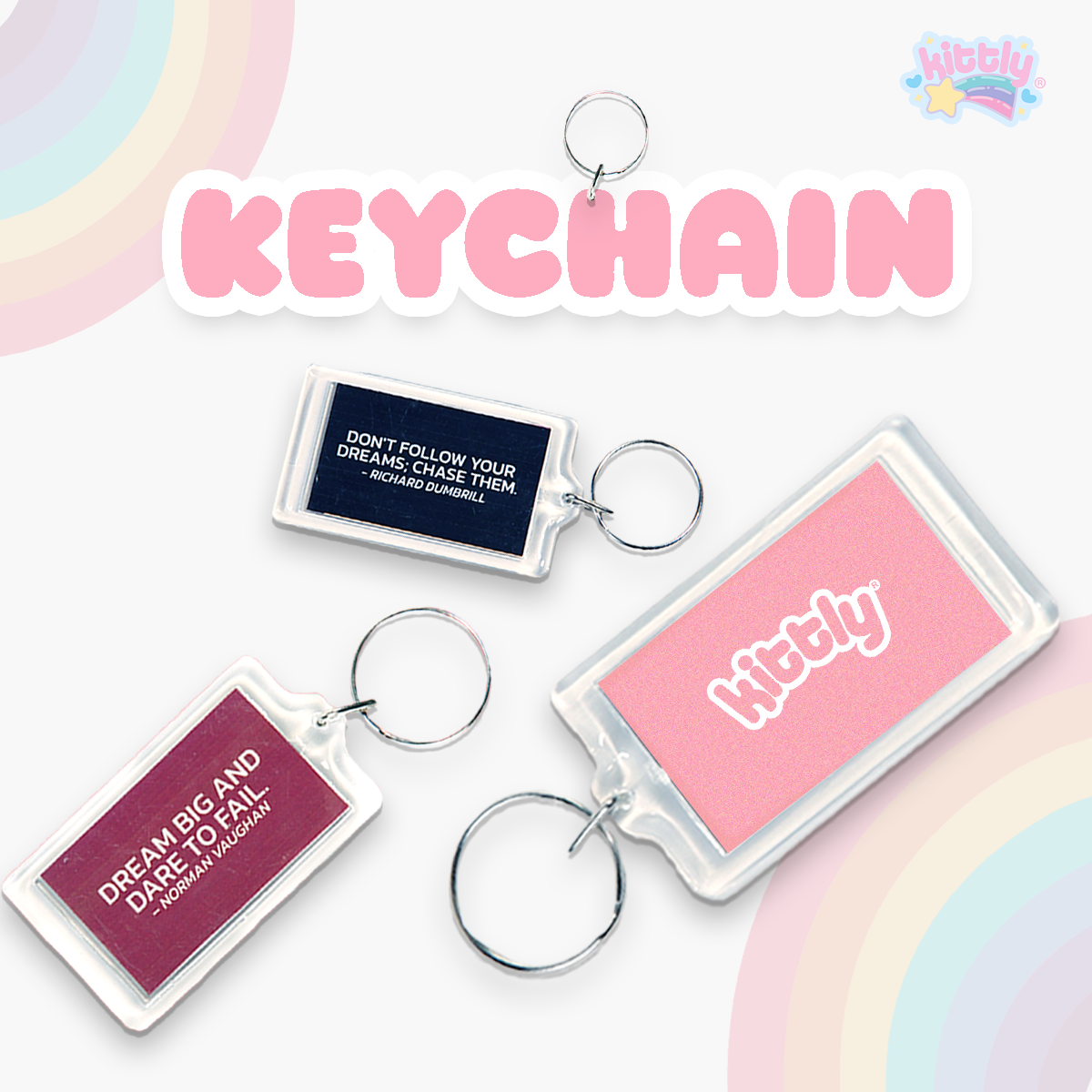 Kittly Dreamer Keychain