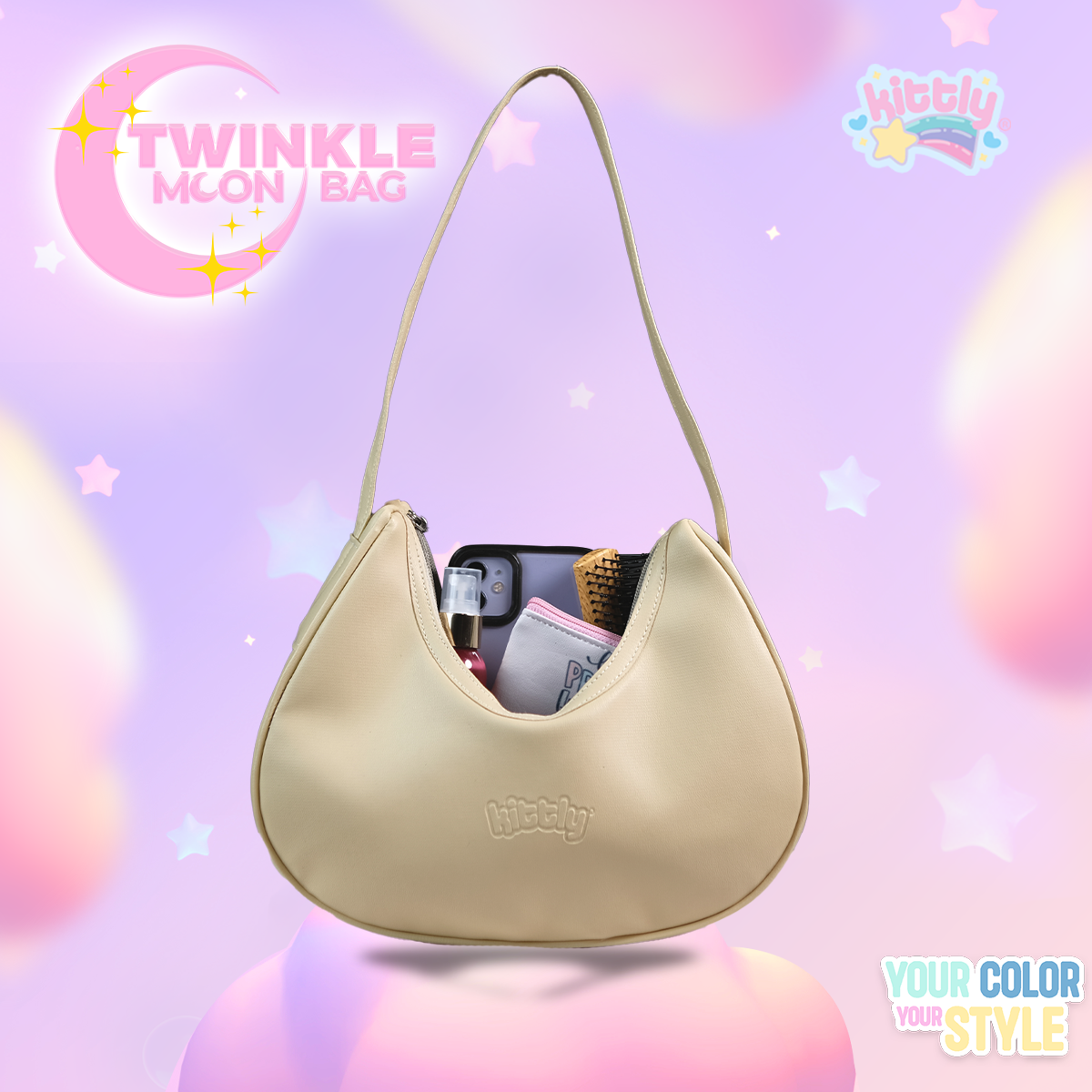 Kittly Twinkle Moon Bag