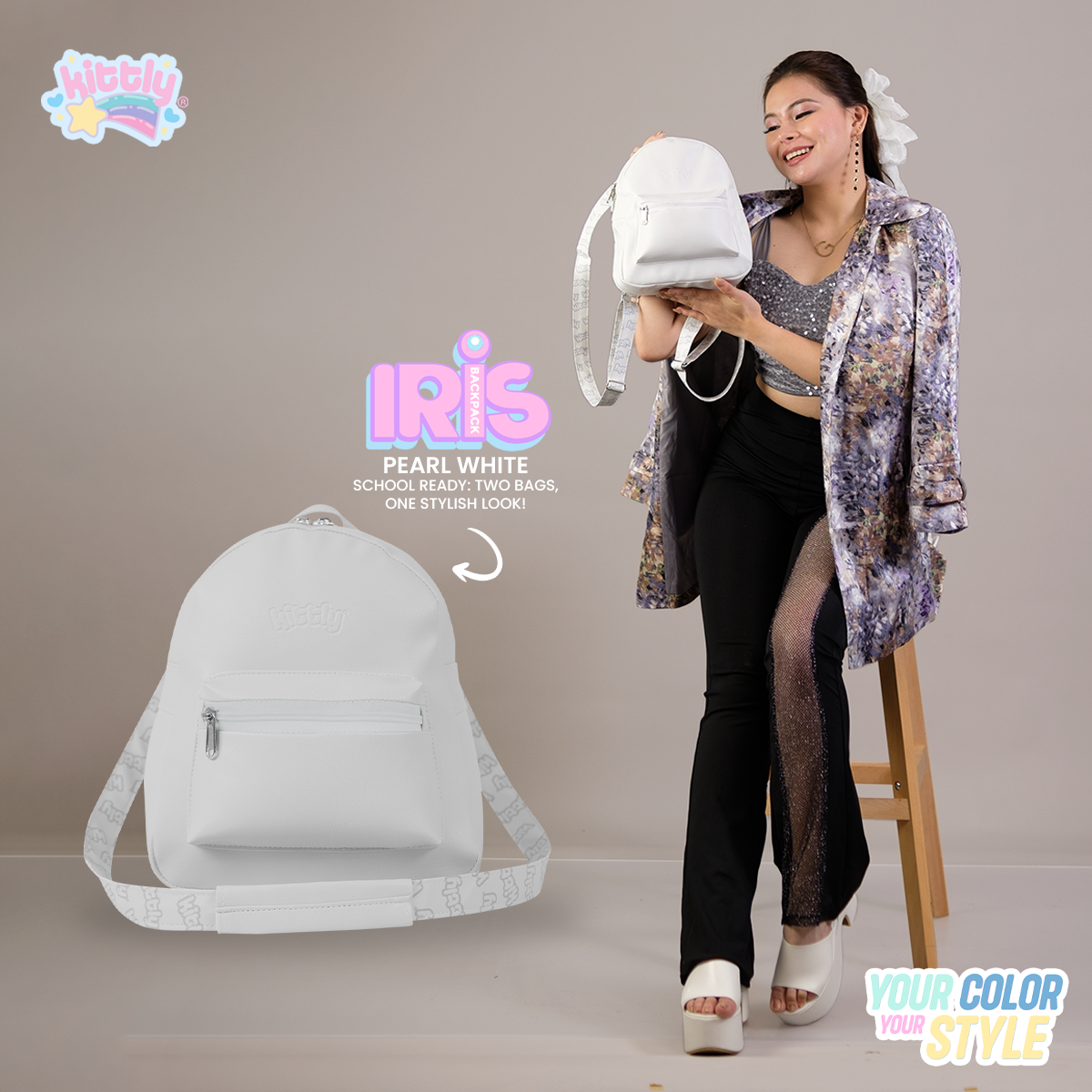 Kittly Iris Mini Backpack