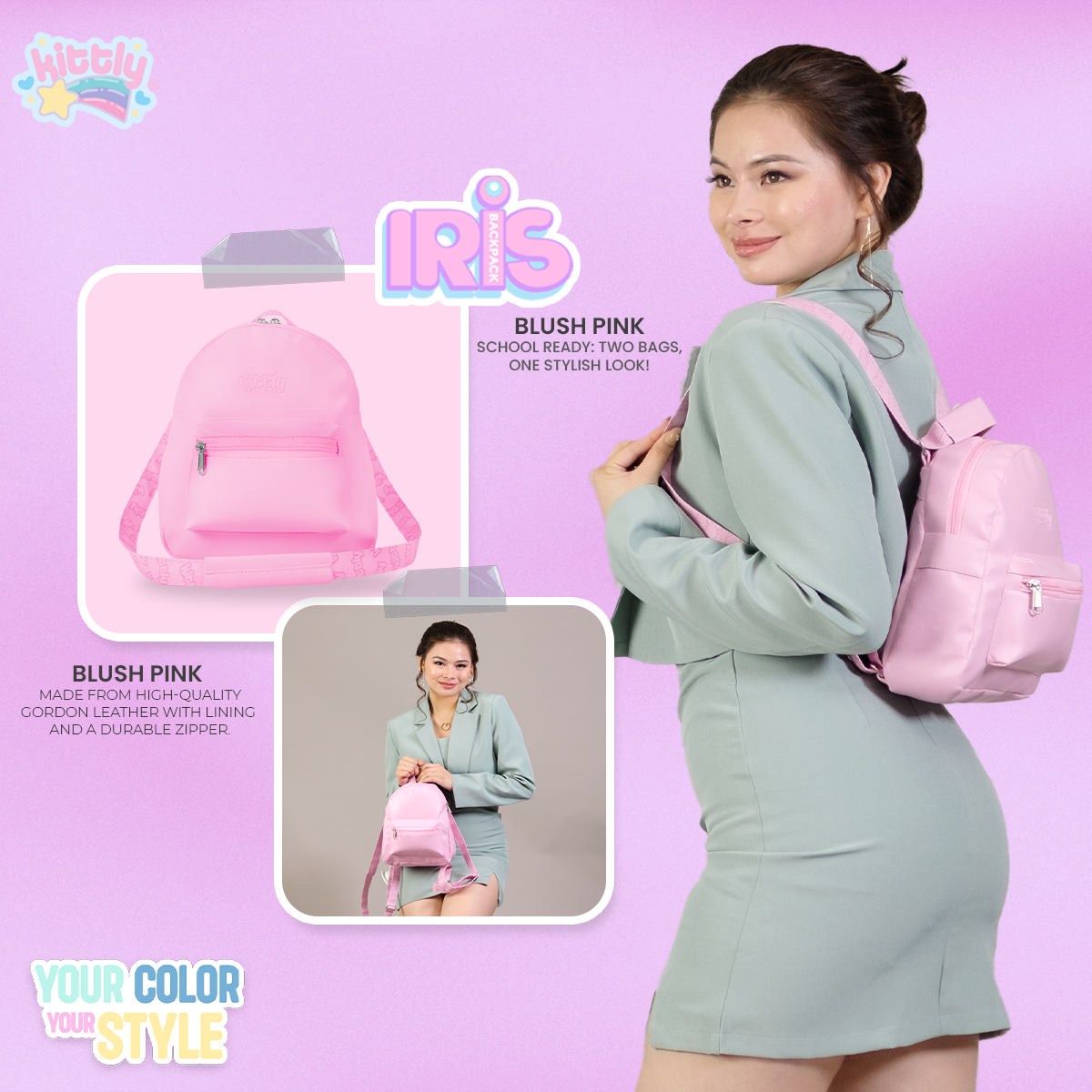 Kittly Iris Mini Backpack