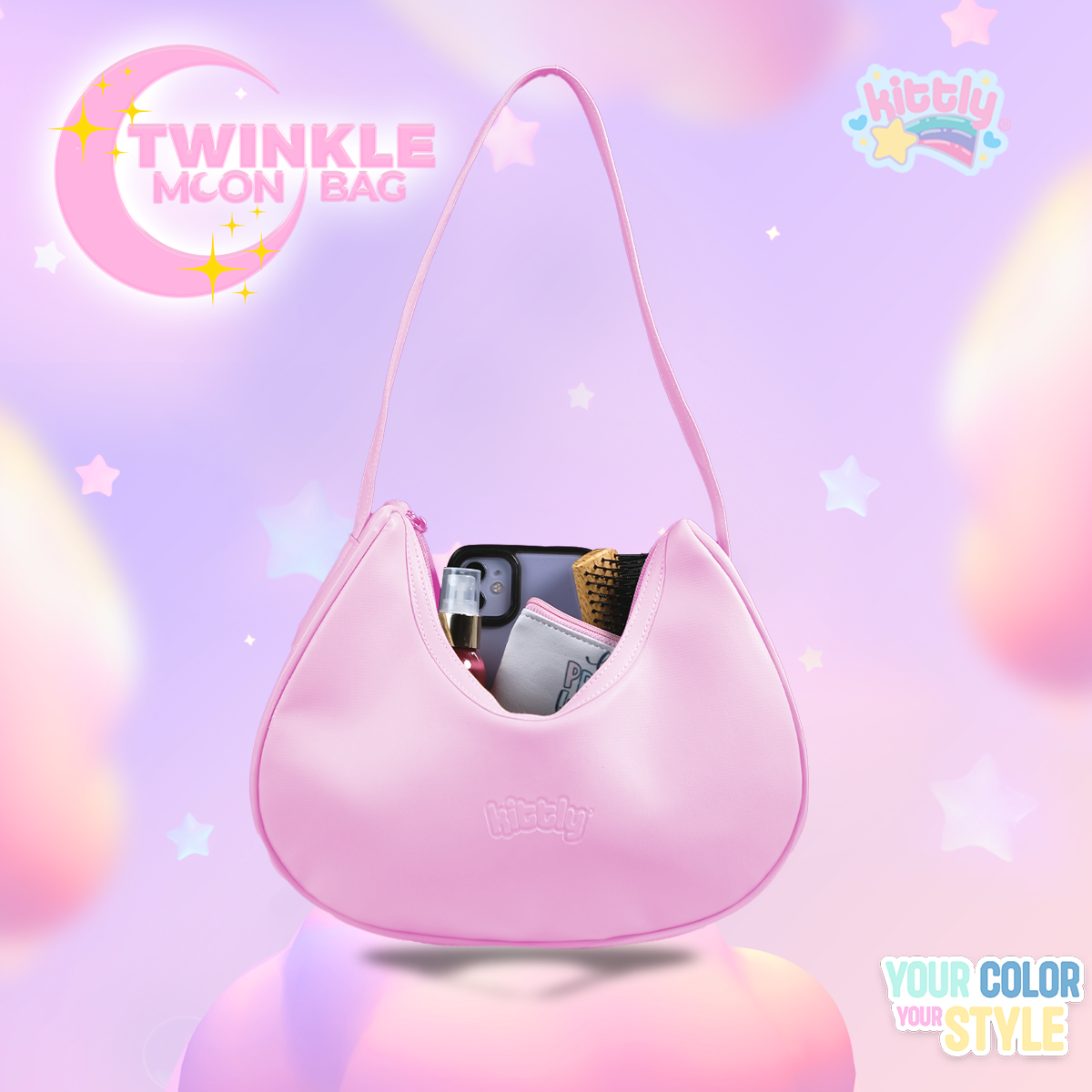 Kittly Twinkle Moon Bag