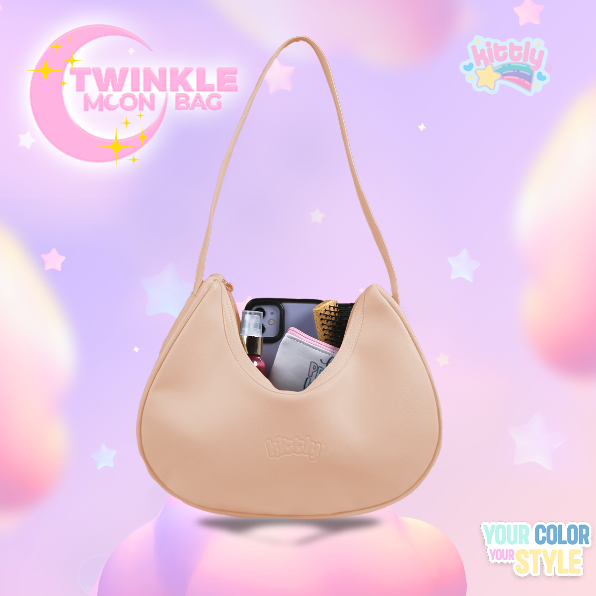 Kittly Twinkle Moon Bag