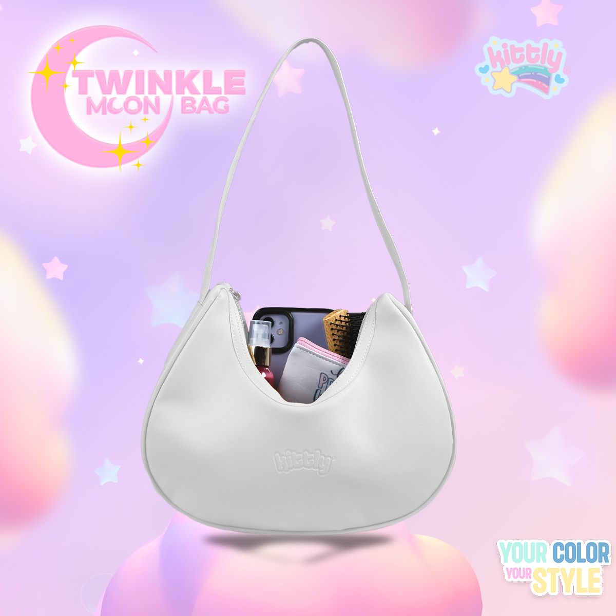 Kittly Twinkle Moon Bag