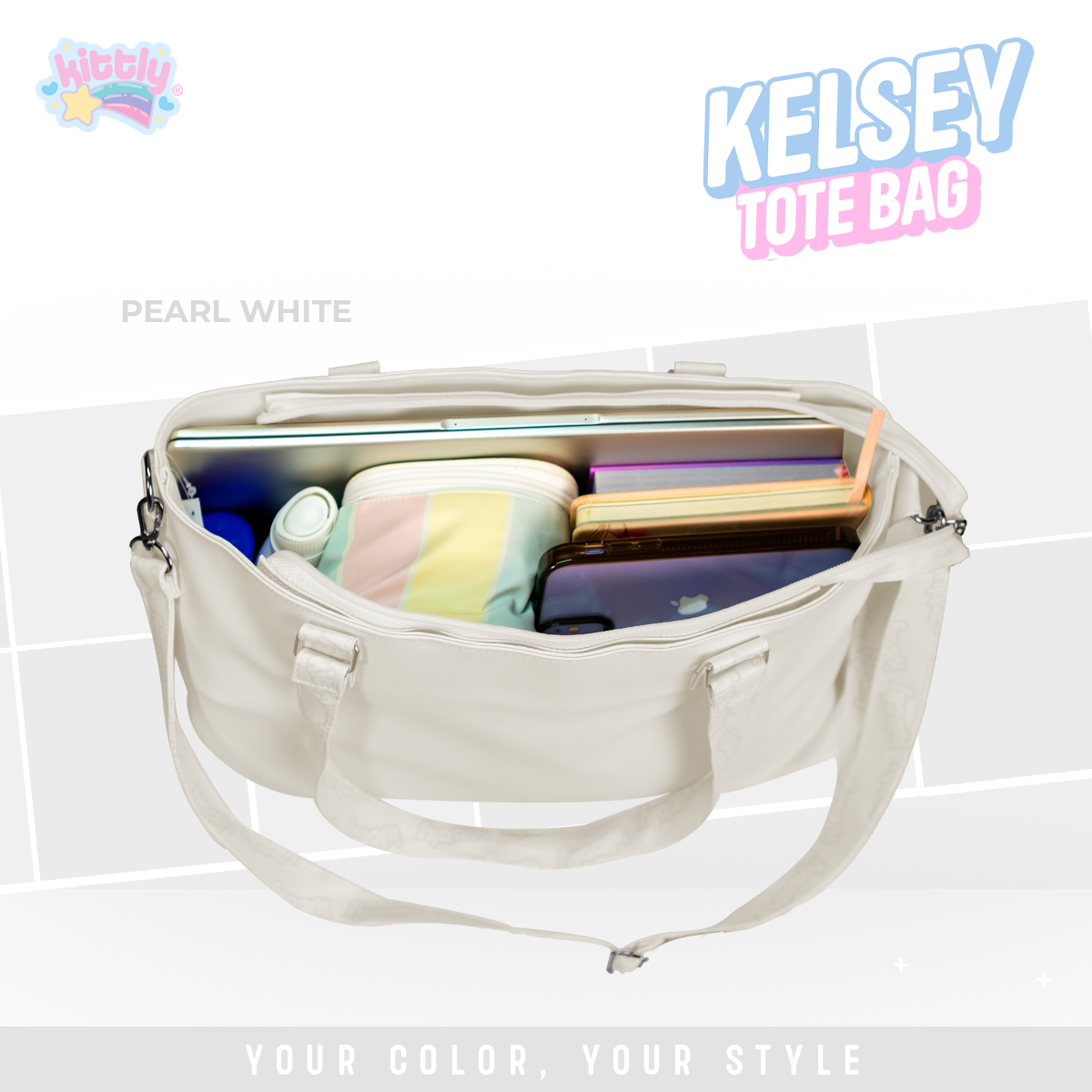 Kittly Kelsey Tote Bag